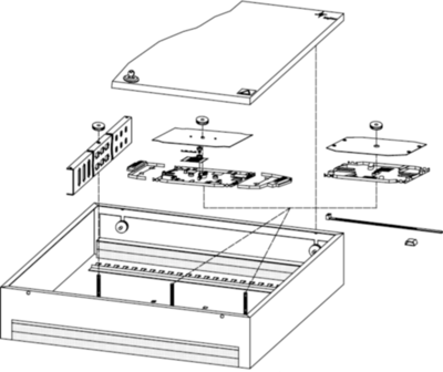 100022179 Telegärtner Connectin Modules, Patch Distributors Image 2