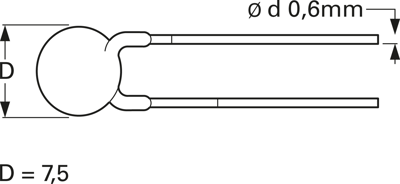 VY2102M29Y5UG6UL5 Vishay Ceramic Capacitors Image 2