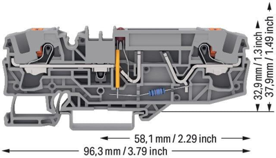 2206-1681/1000-413 WAGO Series Terminals Image 3