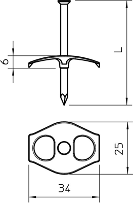 2222841 OBO Bettermann Cable Holders Image 2