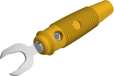 KB 3 GELB Hirschmann Test & Measurement T&M Adapters