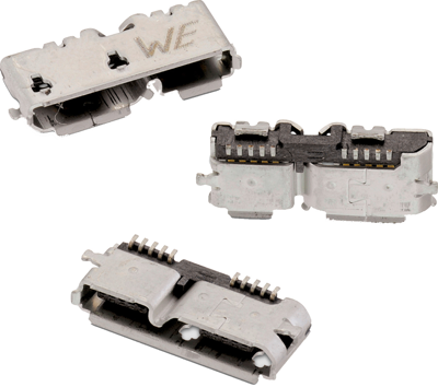 692622030100 Würth Elektronik eiSos USB Connectors, PC Connectors