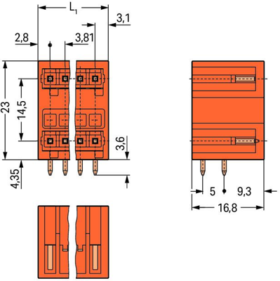 734-433 WAGO PCB Connection Systems Image 2