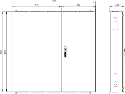 8GK1132-6KA52 Siemens Switch Cabinets, server cabinets Image 2