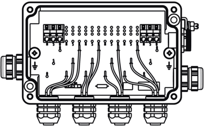 8564080000 Weidmüller Fieldbus distributor Image 2