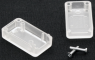 ABS enclosure, (L x W x H) 35 x 20 x 15 mm, transparent, IP54, 1551USB1CLR