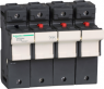 Fuse holder, 22 x 58 mm, 125 A, 690 V, DIN rail, DF223NC