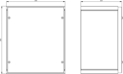 8GK1382-0KK12 Siemens General Purpose Enclosures Image 2