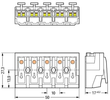 294-4005 WAGO Terminal Blocks Image 3