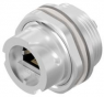 Socket, RJ45, 8 pole, 8P8C, Cat 5e, IDC connection, through hole, 17-101754