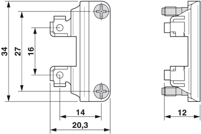 1424340 Phoenix Contact Accessories for Industrial Connectors Image 3