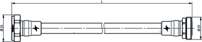 100009798 Telegärtner Assembled Coaxial Cables