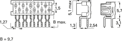 7-215460-6 AMP PCB Connection Systems Image 2