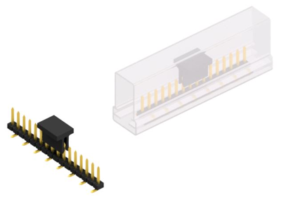 SLY7SMD04516GBSM Fischer Elektronik PCB Connection Systems