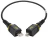USB 2.0 adapter cable, PushPull (V4) type A to PushPull (V4) type B, 5 m, black