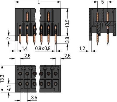 713-1477 WAGO PCB Connection Systems Image 2