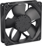 DC axial fan, 12 V, 119 x 119 x 32 mm, 100 m³/h, 27 dB, ball bearing, ebm-papst, 4312 NL-707