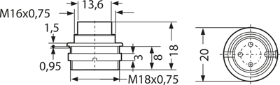 SFV 40 Lumberg Other Circular Connectors Image 2