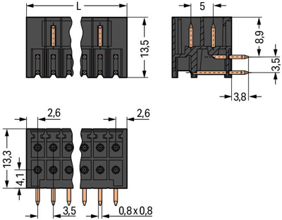 713-1429 WAGO PCB Connection Systems Image 2