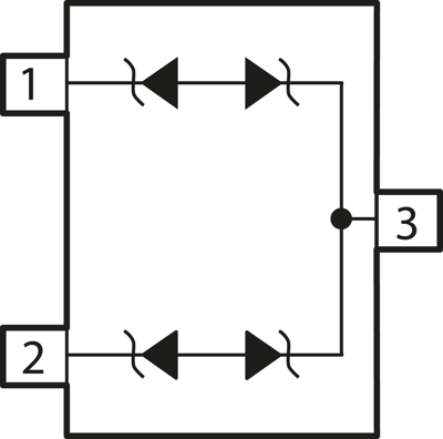 CDSOT23-SM712 Bourns Electronics GmbH TVS Diodes Image 2