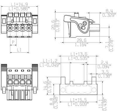 1000430001 Weidmüller PCB Connection Systems Image 3