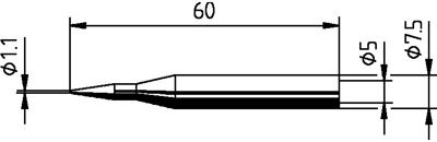 0172BD/SB Ersa Soldering tips, desoldering tips and hot air nozzles Image 2