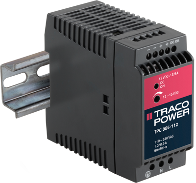 TPC 055-112 TRACO POWER DIN Rail Power Supplies