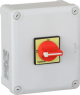 Load-break switch, Rotary actuator, 3 pole, 45 A, (W x H x D) 164 x 193 x 132 mm, Door mounting, VC3GUN