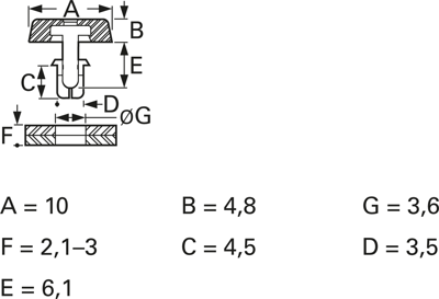 FSR-2 ESSENTRA COMPONENTS Accessories for Enclosures Image 2