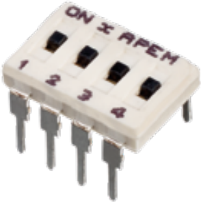 IKN0203000 APEM Slide Switches and Coding Switches