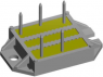 Littelfuse 3-phase bridge rectifier, 1200 V (RRM), 100 A, ECO-PAC1, VUO28-12NO7