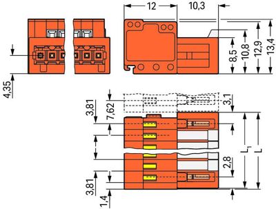 734-340 WAGO PCB Connection Systems Image 2