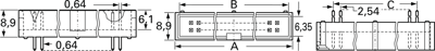 2-1761603-3 AMP PCB Connection Systems Image 1