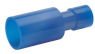 Round plug, Ø 5 mm, L 25 mm, insulated, straight, blue, 1.5-2.5 mm², AWG 16-14, 1030V