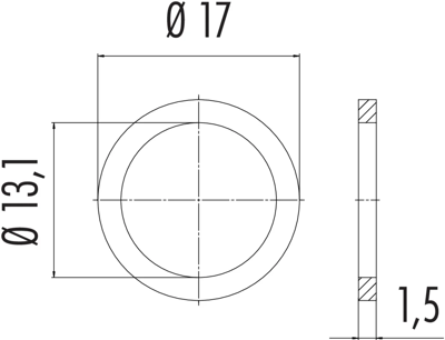 16 1125 071 binder Accessories for Industrial Connectors Image 2