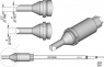 Soldering tip, Round, Ø 4 mm, (T x W) 2.7 x 16.9 mm, R470038