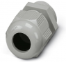 Cable gland, PG16, 27 mm, Clamping range 10 to 14 mm, IP68, light gray, 1424489