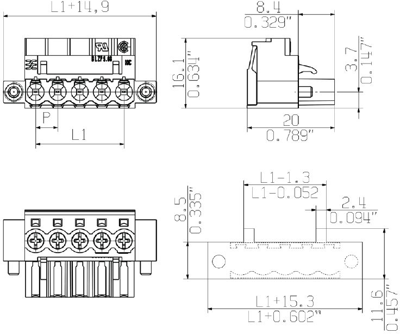 2429360000 Weidmüller PCB Connection Systems Image 2