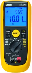 C.A 6528 Chauvin Arnoux Electric Installation and Insulation Testers