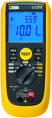 C.A 6528 Chauvin Arnoux Electric Installation and Insulation Testers Image 1