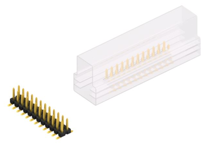 SLLP6SMD05124GSM Fischer Elektronik PCB Connection Systems