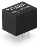 DC/DC converter, 18-75 VDC, 1.1 W, 2 outputs, ±12 VDC, 80 % efficiency, TDN 1-4822WI