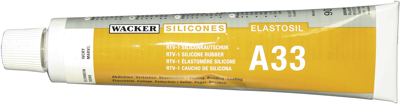 60019663 EL A33 TUBE Wacker Chemie Sealants, Potting Compounds