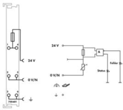 750-601 WAGO Feed and segment modules Image 3