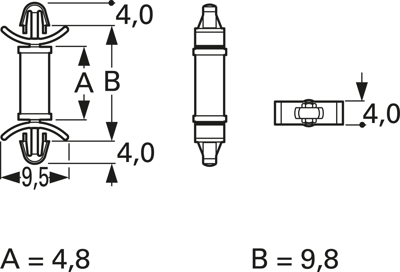 8272AA00 fastpoint PCB Fasteners Image 3