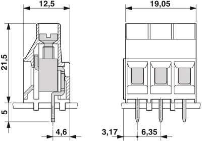 1710085 Phoenix Contact PCB Terminal Blocks Image 3