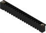 Pin header, 17 pole, pitch 3.81 mm, straight, black, 1943520000