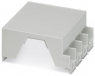 Plastic upper part of housing, (L x W x H) 45.85 x 90.4 x 99 mm, light gray, IP20, 2200523