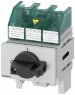 Main switch, Rotary actuator, 3 pole, 32 A, 690 V, (W x H x D) 60 x 96 x 92 mm, DIN rail, 3LD5000-0TK11