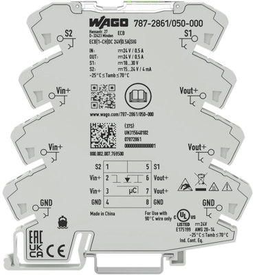 787-2861/050-000 WAGO Device Circuit Breakers Image 3